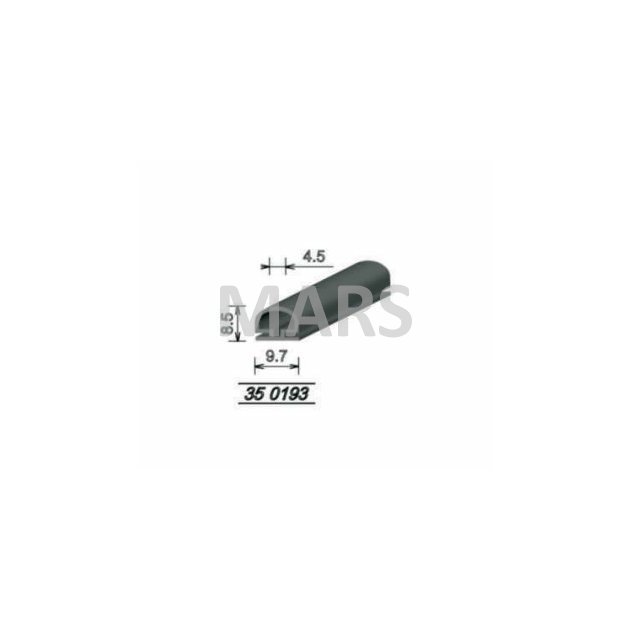 Lemovka EPDM 4,5 × 1 mm (zaoblená), 350193